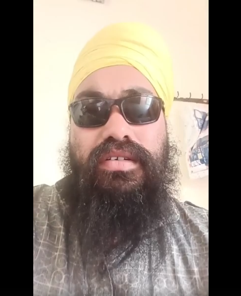 Bhai Parwinder Singh — Eye Operation